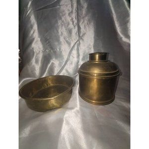 Copper Rumidor Humidor and copper pan